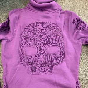 Harley Davidson Zip up sweatshirt